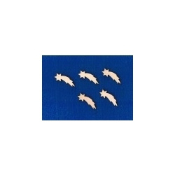 Gwiazda Betlejemska 3x1cm  mini koplet 5szt / SKLEJKA #3mm / gwiazda 3x1cm